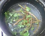 野草レシピ★ねばねば‼スベリヒユそうめん作り方3写真