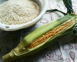 土鍋で炊くとうもろこしご飯作り方1写真