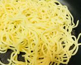 パプリカ&ピーマンの三色あんかけ焼きそば作り方1写真