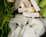 おっさんの野菜と卵の炒め物作り方6写真