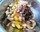 パプリカと大豆の韓国風サラダ作り方2写真