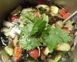 夏野菜ともずくのさっぱり和スープ作り方7写真