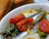 スペイン料理風　いわしのガーリックオイル作り方4写真