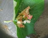 おさつの葉っぱで餃子作り方5写真