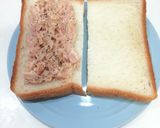 忙しい朝にも☆ツナチェダートースト作り方5写真