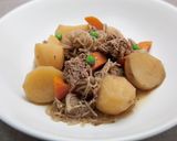 低温調理器による崩れない「肉じゃが」作り方7写真