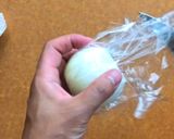 丸ごと玉ねぎの和風オニオングラタンスープ作り方1写真