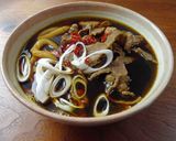 黒カレーうどん作り方6写真