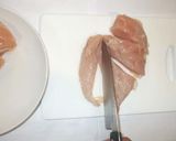 鶏むね肉のレモン焼き♪簡単作り方2写真