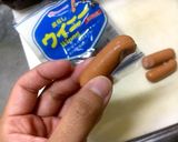 お弁当に、うさぎウインナー飾り切り。作り方1写真