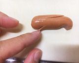 お弁当に、うさぎウインナー飾り切り。作り方3写真