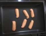 お弁当に、うさぎウインナー飾り切り。作り方4写真
