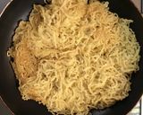 ガパオ風あんかけ焼そば作り方6写真