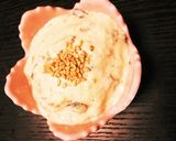濃い豆腐 梅肉シソ胡麻和え作り方4写真