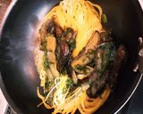サムライ特製ナスとニンニク和風パスタ♥️作り方5写真