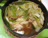 すき焼き風２♪　焼き豆腐と肉とねぎの煮物作り方15写真