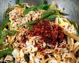 冷しゃぶ＊食べるラー油版♪作り方5写真