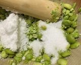 おはぎ三種 ♡ずんだ餡♡作り方7写真