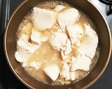 鍋とスプーンだけ♡つゆだく豆腐の卵とじ★作り方2写真
