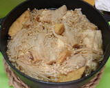 すき焼き風２♪　焼き豆腐と肉とねぎの煮物作り方11写真