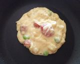 ゴロゴロ具が入ったお食事パンケーキ作り方5写真