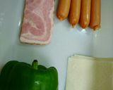 パリパリ♥彩り食材のワンタン巻き作り方1写真