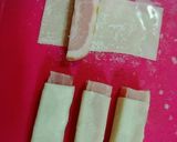パリパリ♥彩り食材のワンタン巻き作り方6写真