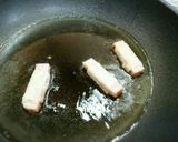 パリパリ♥彩り食材のワンタン巻き作り方11写真