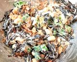 水煮大豆とひじきの梅マヨサラダ作り方4写真