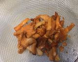 ジロール(あんず茸)のクリームパスタ作り方1写真