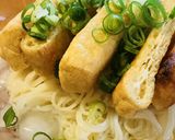 午後の冷やし素麺●薄揚げトーストのせ作り方4写真