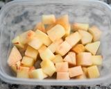 桃と甘酒の豆乳杏仁ゼリー作り方6写真