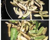 ナス胡瓜ピーマン麺つゆマヨ炒め鰹節のせ作り方5写真