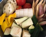 夏野菜の黒酢の焼き浸し作り方2写真