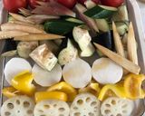 夏野菜の黒酢の焼き浸し作り方4写真