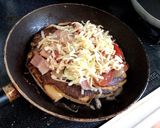 細切り食パンのピザ風＋キッシュ風♡作り方16写真