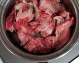 お鍋で簡単！トロトロ牛すじ煮込み作り方1写真
