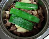 お鍋で簡単！トロトロ牛すじ煮込み作り方4写真