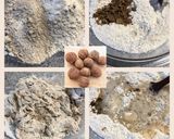 お花のカタチが可愛い♡黒糖くるみパン♪作り方2写真