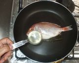 魚・蒸し鯛のネギ黒酢だれ♪簡単作り方3写真