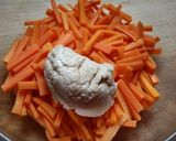カッテージチーズで人参の白和え風作り方5写真