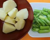 アスパラとじゃがいもの粒マスタード和え作り方1写真