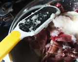 牛肉の梨炒め作り方1写真