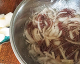 牛肉の梨炒め作り方2写真