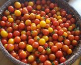 たっぷりミニトマトのミネストローネ作り方1写真