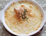 チキンとブロッコリー豆富クリームグラタン作り方15写真