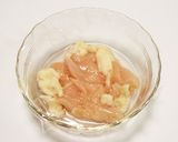 ぶっかけそうめん～蒸し鶏のサラダ風作り方1写真