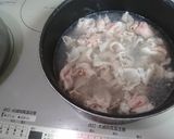 豚肉とワカメサラダ作り方1写真