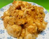＊鶏胸肉のピーナッツバターみそ炒め＊作り方4写真