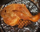 チップ不要！簡単スモークチキン♪鶏の燻製作り方5写真